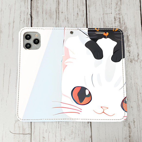 iphoneケース3-2-27 iphone 手帳 ねこ・猫・ネコ 箱2 かわいい アイフォン iface