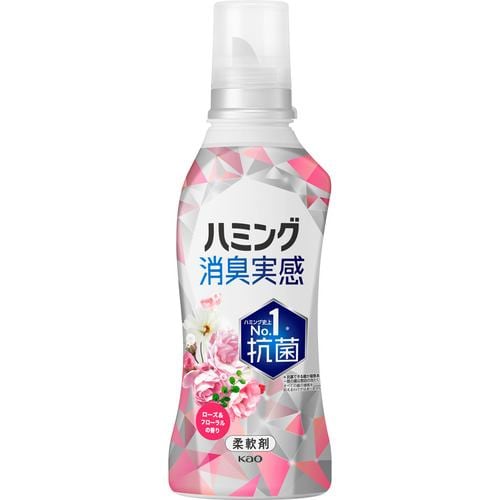 花王 ハミング消臭実感 ローズ&フローラルの香り 本体 510ml