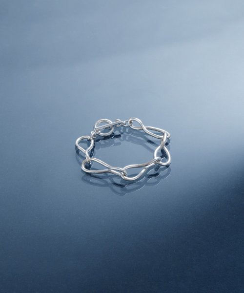 【YArKA/ヤーカ】original parts assembly half twist bracelet [GFE 2] / ハーフツイストパーツブレスレッ