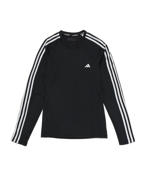 adidas/テックフィット スリーストライプス トレーニング長袖Tシャツ