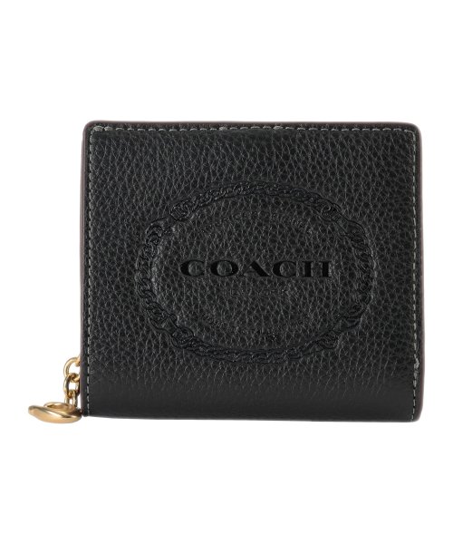 COACH コーチ アウトレット 2つ折り財布 CM216 IMBLK