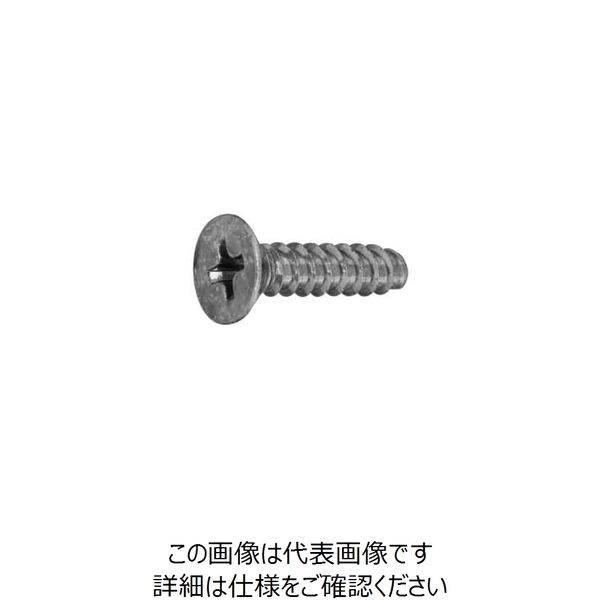 ファスニング J ニッケル 鉄 （+）Bタイト 皿 4 X 10 300010010040010005 1箱（2500個）（直送品）