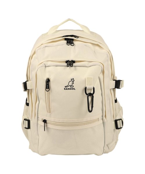 カンゴール KANGOL リュック バッグ バックパック メンズ レディース 30L RUCKSACK ブラック ホワイト ベージュ 黒 KGSA－BG0019