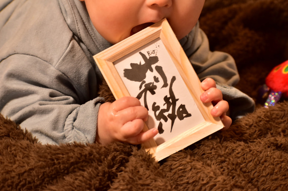 ミニサイズ命名書⚘˖*【送料無料】ひな人形と飾れます:)