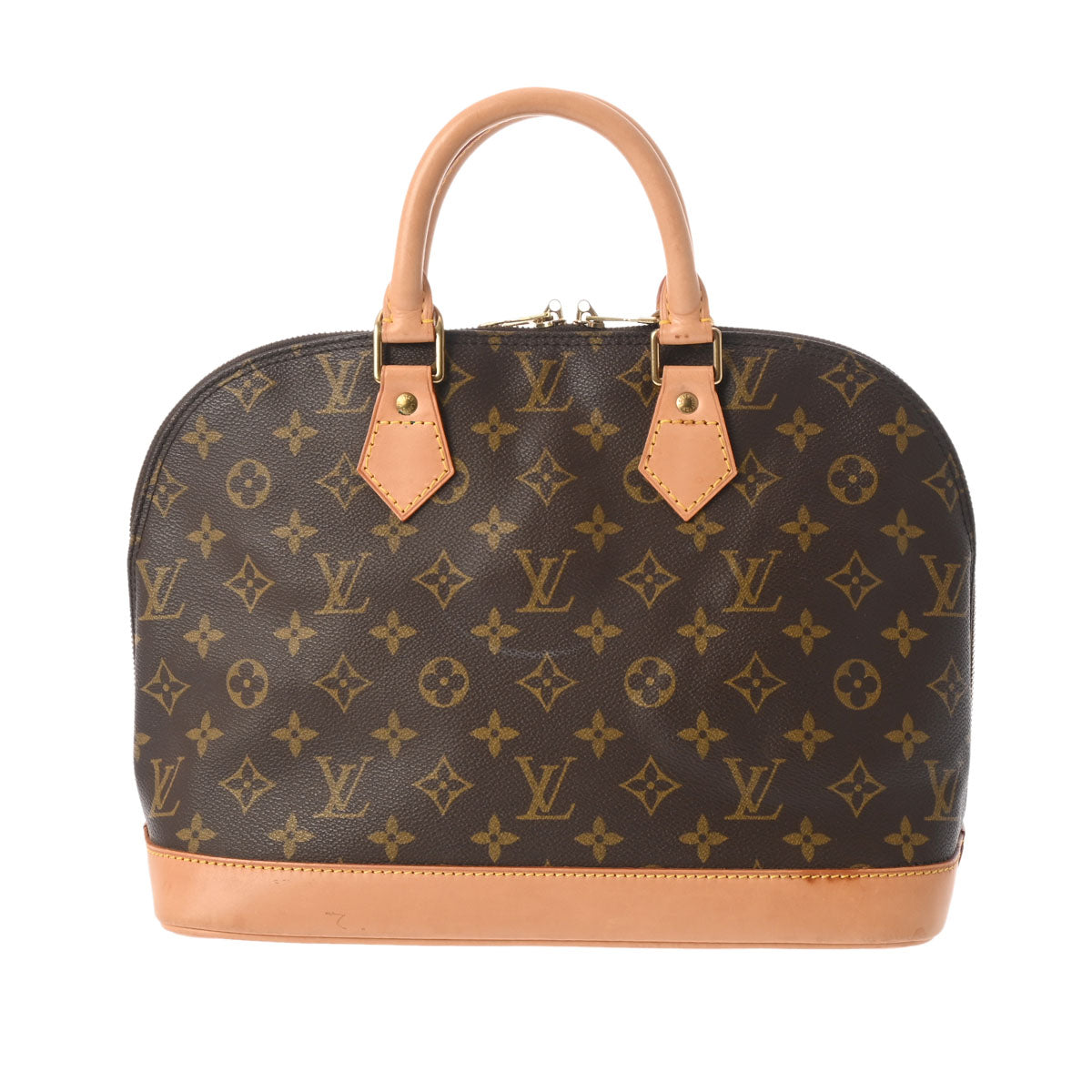 LOUIS VUITTON ルイヴィトン モノグラム アルマ ブラウン M51130 レディース モノグラムキャンバス ハンドバッグ ABランク 中古 