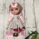 ✩blythe スリット入りトップス✩スカート   R519