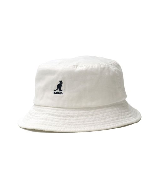 カンゴール バケットハット KANGOL Washed Bucket 帽子 バケット バケハ ロゴ アウトドア キャンプ フェス 旅行 100－169215