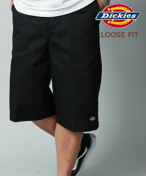 【Dickies/ディッキーズ】ルーズフィット ツイルワークショートパンツ/メンズ ハーフパンツ ショーツ カジュアル チノパン ゆったり ルーズ 太め