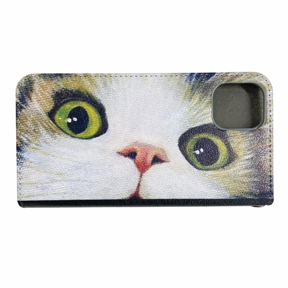 【iPhone11】【手帳型】Nyanko iPhoneケース/猫