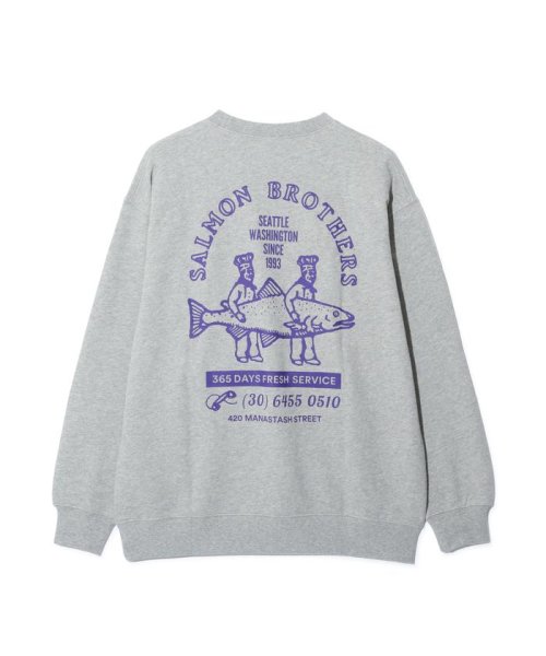 MANASTASH/マナスタッシュ/CiTee SWEAT SALMON/スウェット サーモン