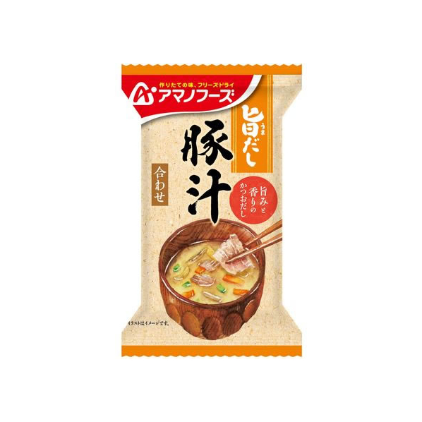 アマノフーズ 旨だし 豚汁 1食 FCU9249