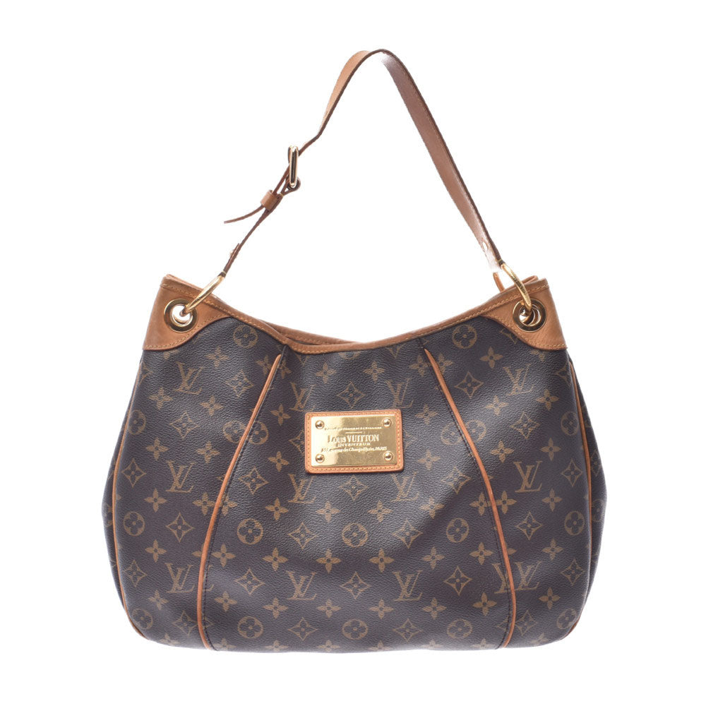 LOUIS VUITTON ルイヴィトン モノグラム ガリエラPM ブラウン M56382 レディース モノグラムキャンバス ショルダーバッグ Bランク 中古 