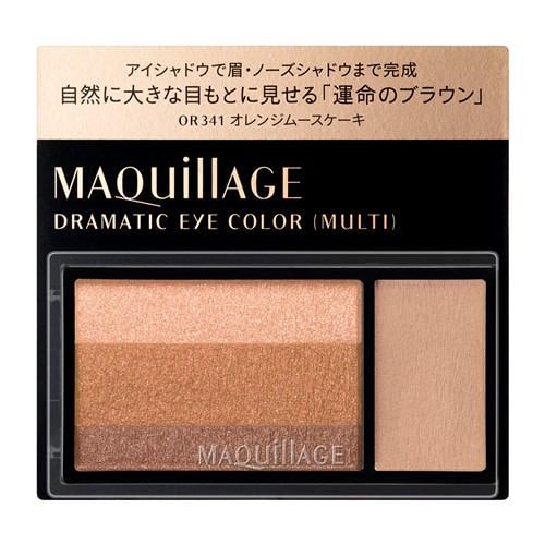 資生堂（SHISEIDO） マキアージュ ドラマティックアイカラー (マルチ) OR341 オレンジムースケーキ オレンジムースケーキ (2.5g)