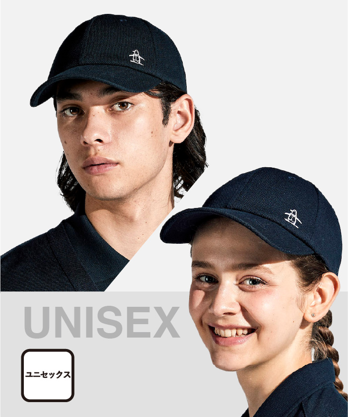 マンシングウェア/10YEARS POLO SHIRTS素材　ワンポイントキャップ