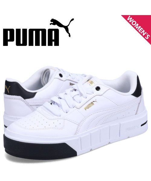 PUMA プーマ スニーカー カリ コート レザー ウィメンズ レディース 厚底 CALI COURT LTH WNS ホワイト 白 393802－01