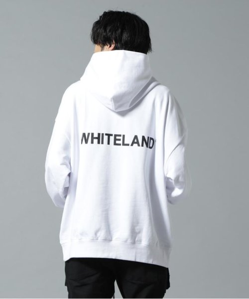 WHITELAND/ホワイトランド/LOGO SWT HOODIE/ロゴ