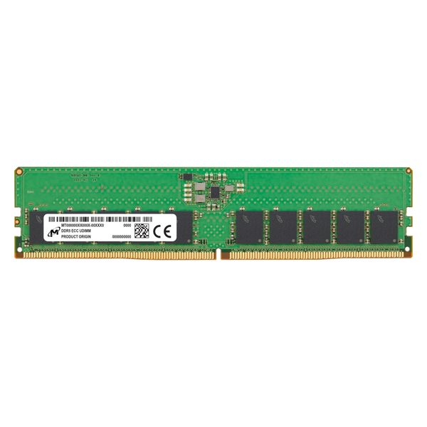 DDR5 ECC UDIMM 4800 CL40（Single Pack） MTC