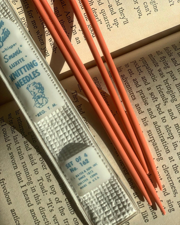 1960s アメリカ製編み棒【Susan Bates double point needles size4】