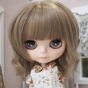 ネオブライス ウィッグ エアリースパイラル オリーブアッシュ 10インチ/ドール Blythe