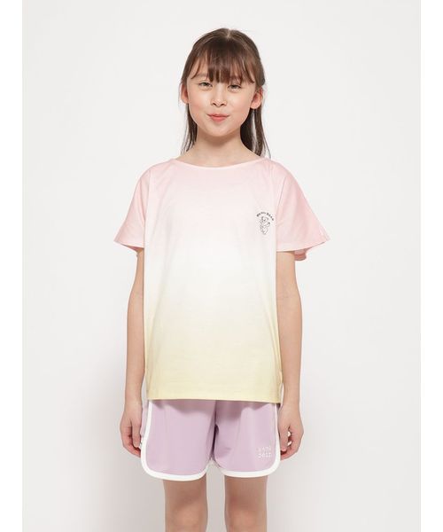 サニデイズ トウキョウ/「Berry Bear」シリーズ グラデーションTシャツ GIRLS