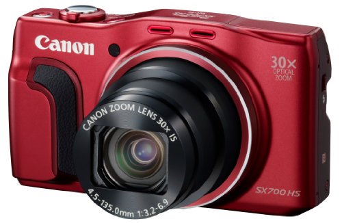 Canon デジタルカメラ Power Shot SX700 HS レッド 光学30倍ズーム PSSX700HS(RE)【中古品】