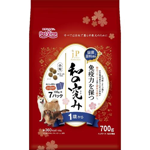 ペットライン JPD‐3 JPスタイル和の究み 小粒 1歳から 700g