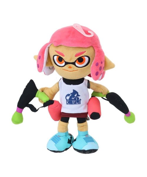 スプラトゥーン ぬいぐるみ プラッシュドールS ガール 三英貿易 プレゼント キャラクター グッズ