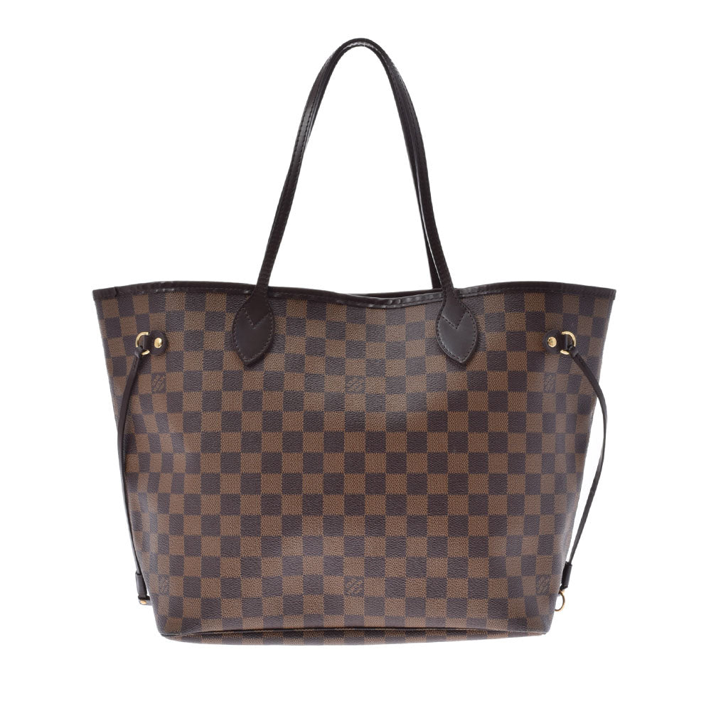 LOUIS VUITTON ルイヴィトン ダミエ ネヴァーフルMM 旧型 ブラウン N51105 レディース ダミエキャンバス トートバッグ ABランク 中古 