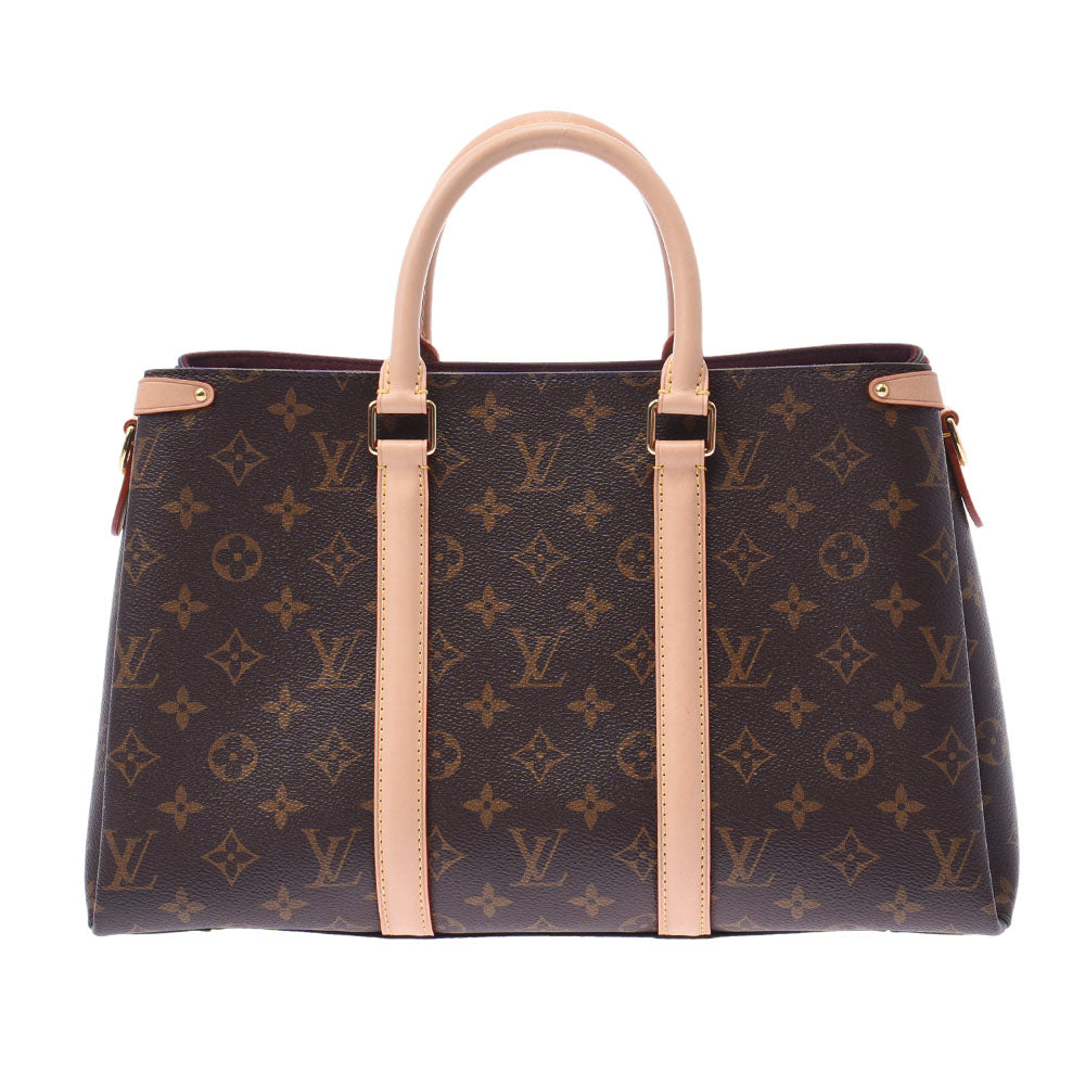 LOUIS VUITTON ルイヴィトン モノグラム スフロMM ブラウン M44816 レディース モノグラムキャンバス ハンドバッグ Aランク 中古 