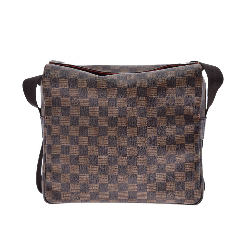 LOUIS VUITTON ルイヴィトン ダミエ ナヴィグリオ  茶 N45255 ユニセックス ダミエキャンバス ショルダーバッグ ABランク 中古 