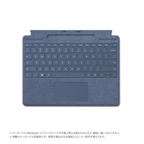 Microsoft 8XA-00115 Surface Pro Signature キーボード サファイア タイプカバー サファイア 8XA00115