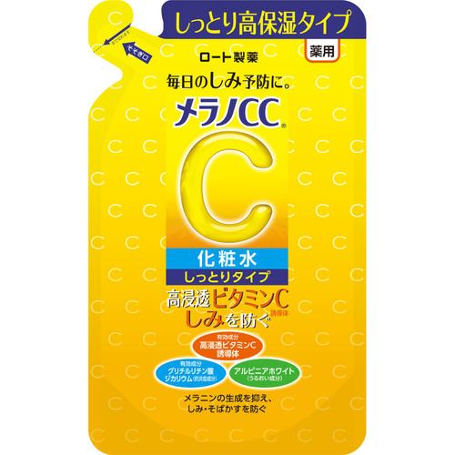 ロート製薬 メラノCC薬用しみ対策美白化粧水しっとり詰替170