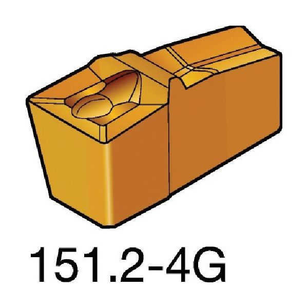 サンドビック TーMax Qーカット 突切り・溝入れチップ(310) H13A N151.2-A250-60-4G 1セット(10個)（直送品）