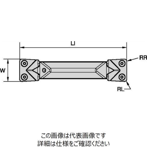 WIDIA 溝入れ用インサート(5346421) WMTS400M4P06PH WU10PT 1セット(10個)（直送品）