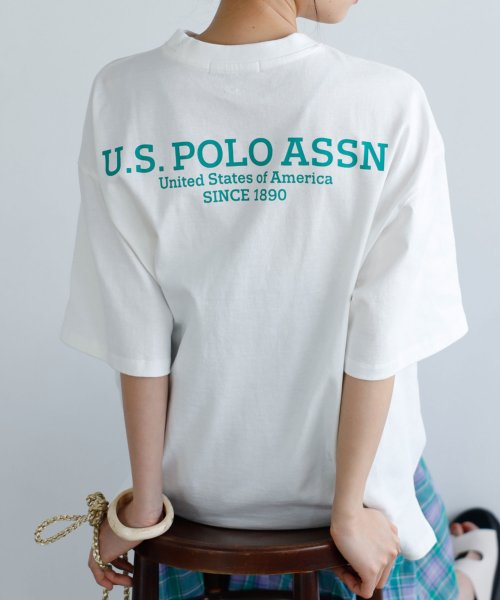 【U.S. POLO ASSN.】バックロゴTシャツ