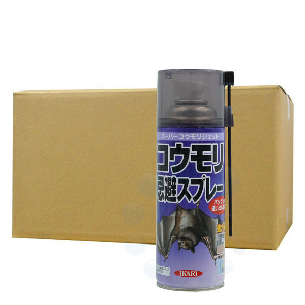 イカリ消毒 スーパーコウモリジェット 420ml×24本/ケース 1024000031342 1ケース（直送品）