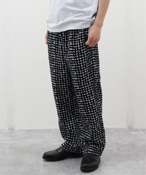 TATAMAS(タタマス) Dot jacquard pants