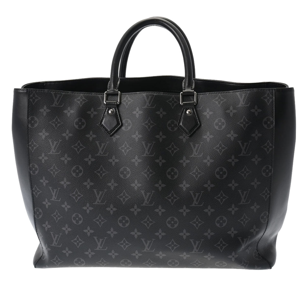 LOUIS VUITTON ルイヴィトン モノグラム エクリプス グランサック 黒 M44733 メンズ モノグラムエクリプス トートバッグ Aランク 中古 