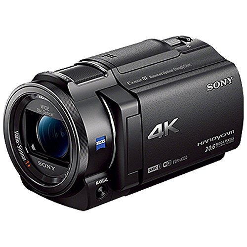 【新年の贈り物】SONY 4Kビデオカメラ Handycam FDR-AX30 ブラック 光学10倍 FDR-AX30-B【中古品】_画像1