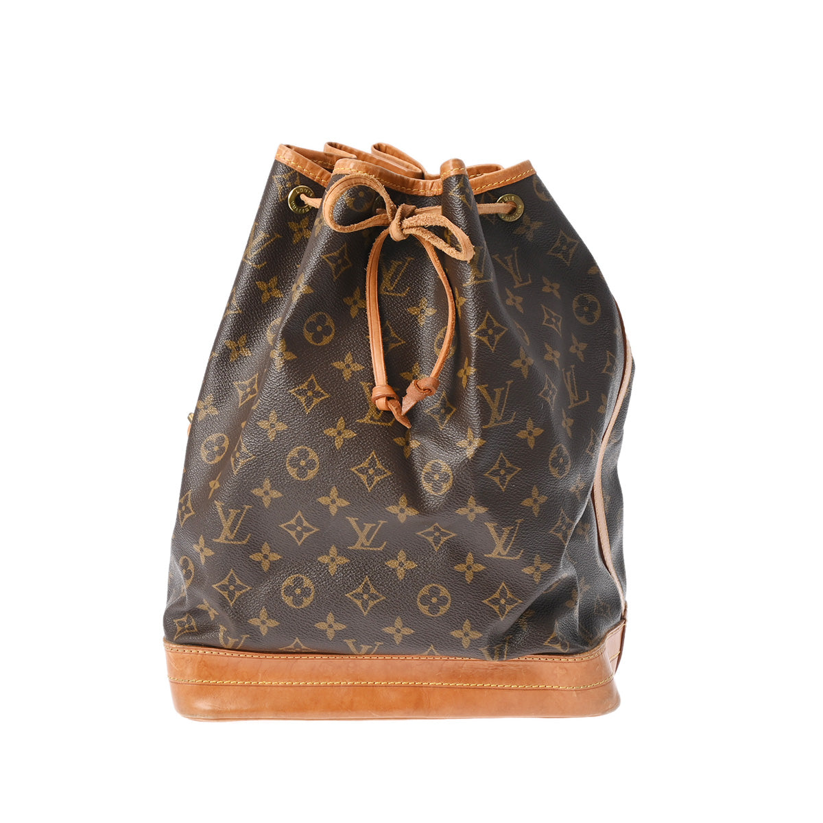 LOUIS VUITTON ルイヴィトン モノグラム ノエ ブラウン M42224 レディース モノグラムキャンバス ショルダーバッグ Bランク 中古 