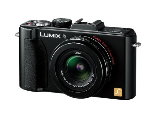 Panasonic デジタルカメラ ルミックス ブラック DMC-LX5-K  1010万画素 光学3.8倍ズーム 広角24mm 3.0型液晶 F2.0バリオ・ズミクロンレンズ【中古品】