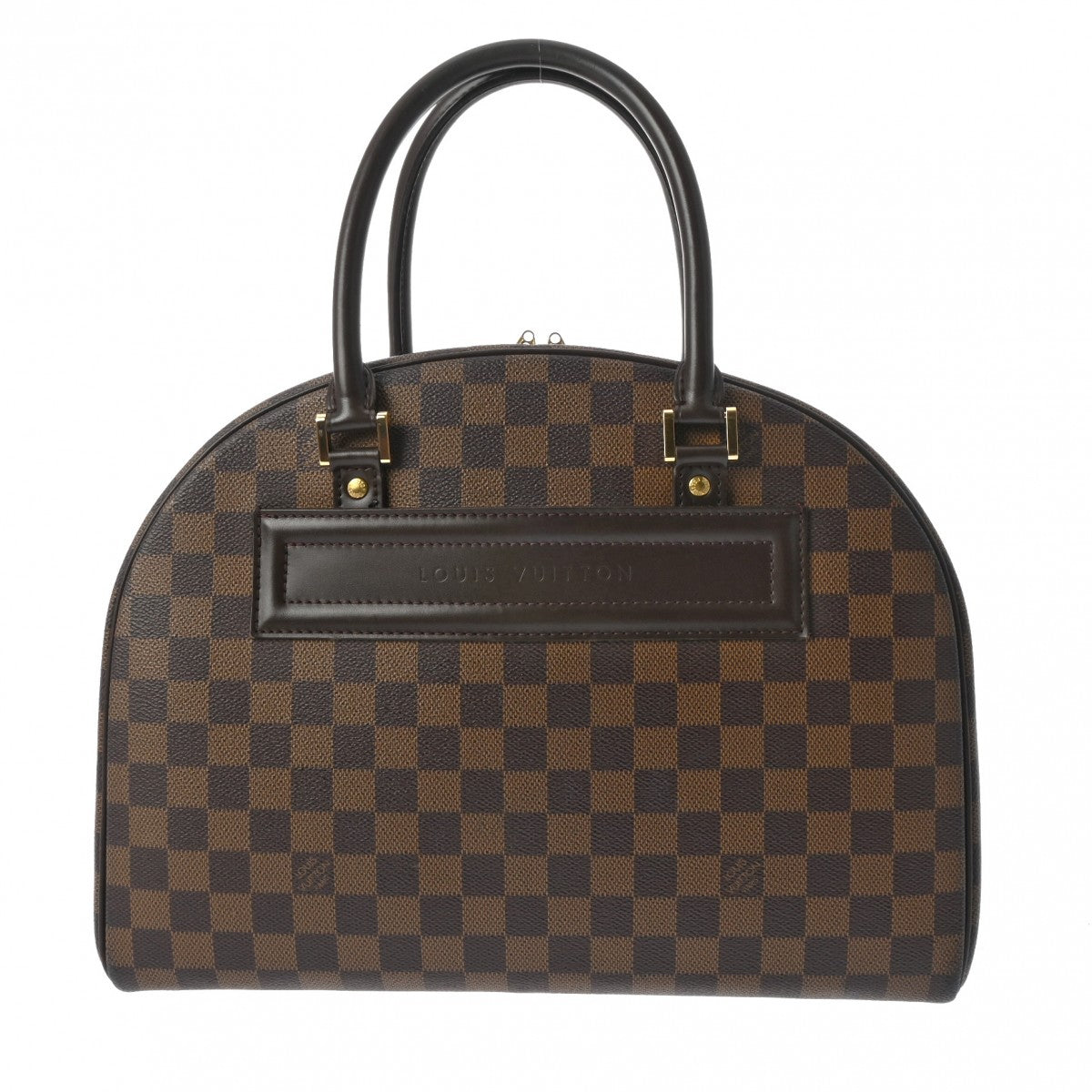 LOUIS VUITTON ルイヴィトン ダミエ ノリータ ブラウン N41455 ユニセックス ダミエキャンバス ハンドバッグ ABランク 中古 