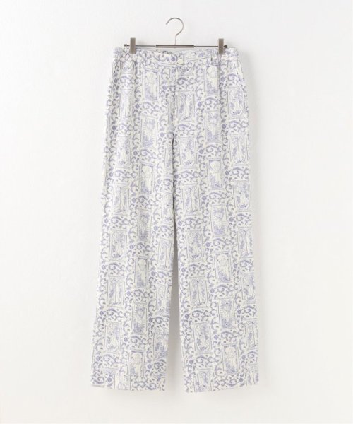 【Taiga Igari / タイガイガリ】Tear Drop Print Pants