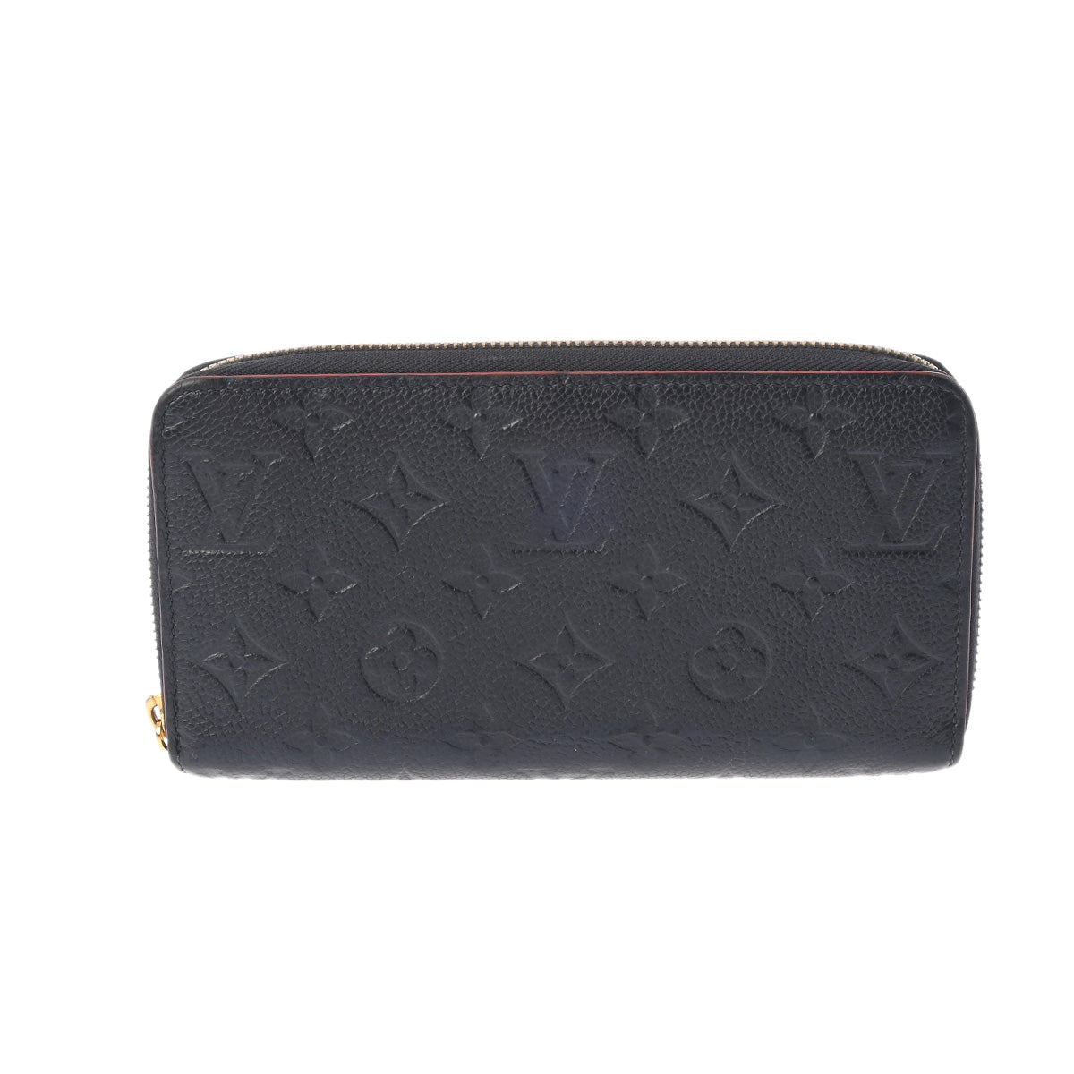 LOUIS VUITTON ルイヴィトン モノグラムアンプラント ジッピーウォレット マリーヌルージュ M62121 ユニセックス レザー 長財布 Bランク 中古 