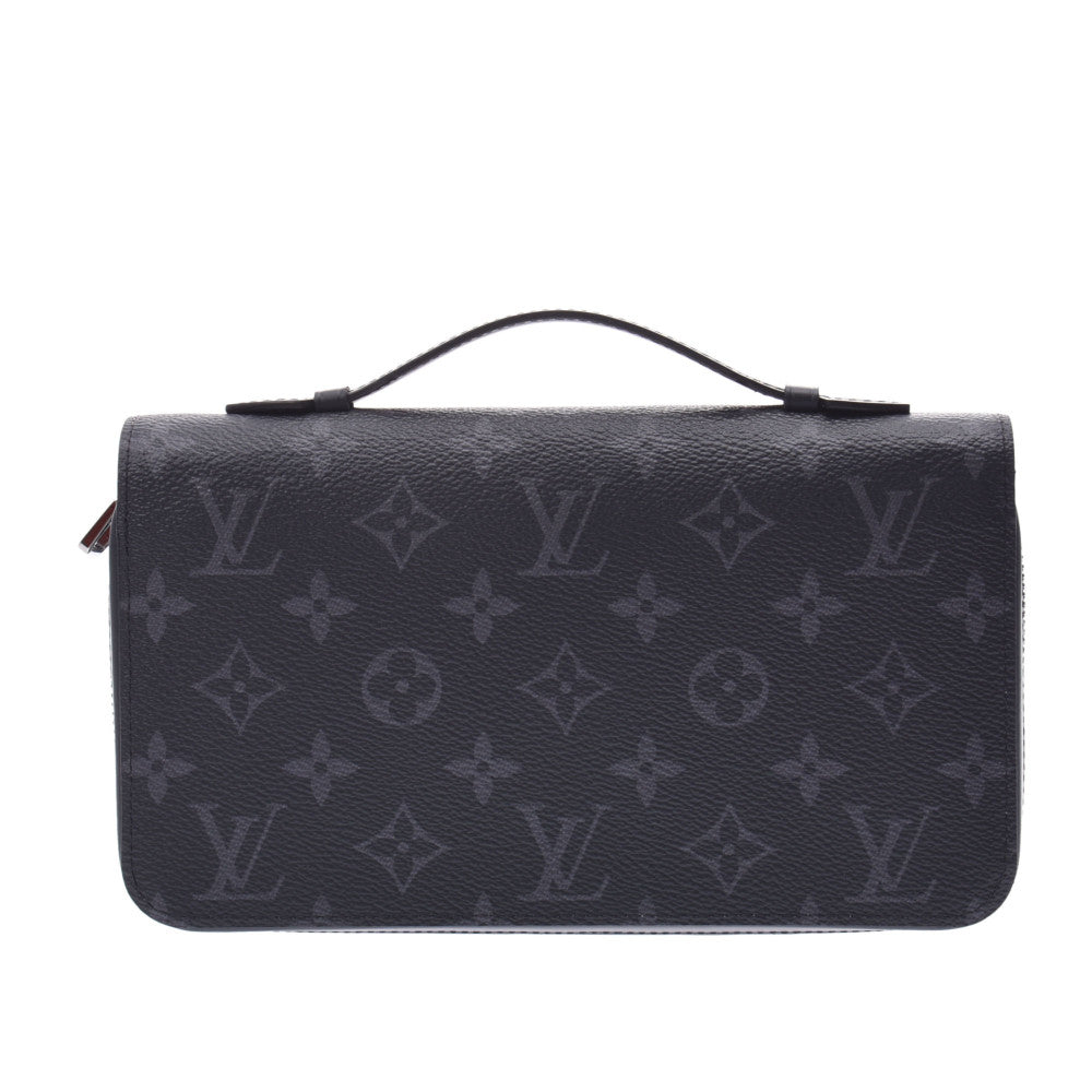 LOUIS VUITTON ルイヴィトン モノグラム エクリプス ジッピー XL 黒/グレー M61698 ユニセックス 長財布 新品 