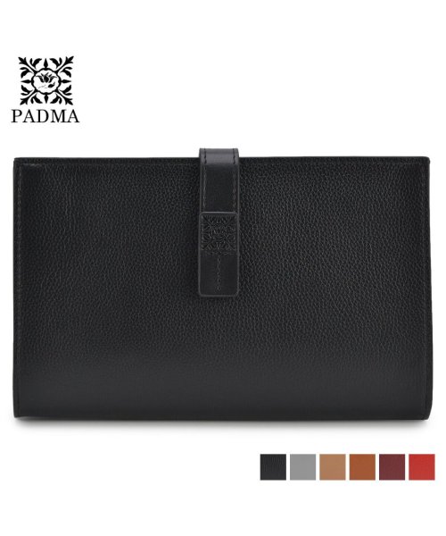 パドマ PADMA 財布 長財布 レディース LONG WALLET ブラック グレー ベージュ ブラウン ワイン レッド 黒 PAD－30220