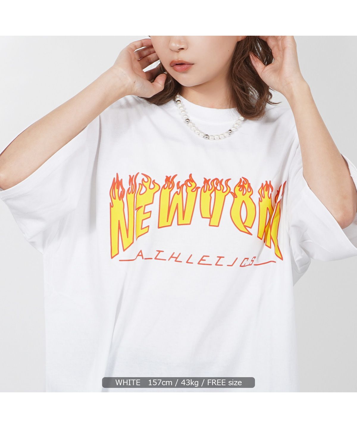 ワンフォークロージング/オーバーサイズ tシャツ メンズ 半袖tシャツ レディース ビッグシルエッ･･･