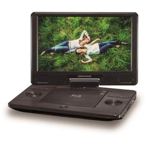 グリーンハウス GH-PBD11Z-BK 11.4型ポータブルブルーレイプレイヤー ブラック