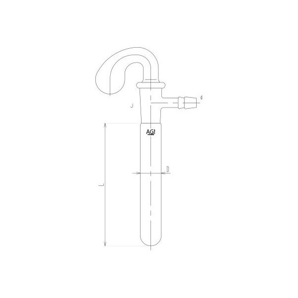 旭製作所 ツンベルク管 Φ19 4718-2L 1個 64-9048-77（直送品）