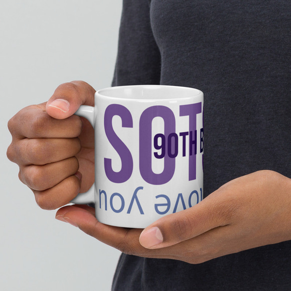 ＜卒寿祝い＞ SOTSUJU Mug おしゃれ プレゼント 記念日 90歳  マグカップ